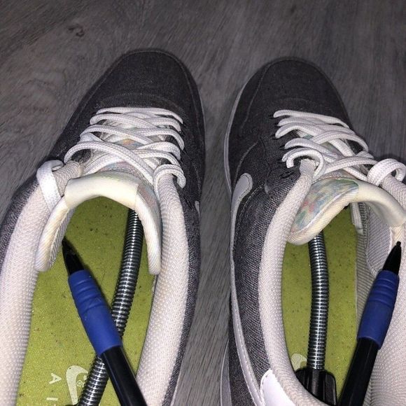 Nike Air Force 1 Low '07 Recycled Canvas Pack CN0866-002 Iron Gray 2020 Size 14 - Picture 6 of 9